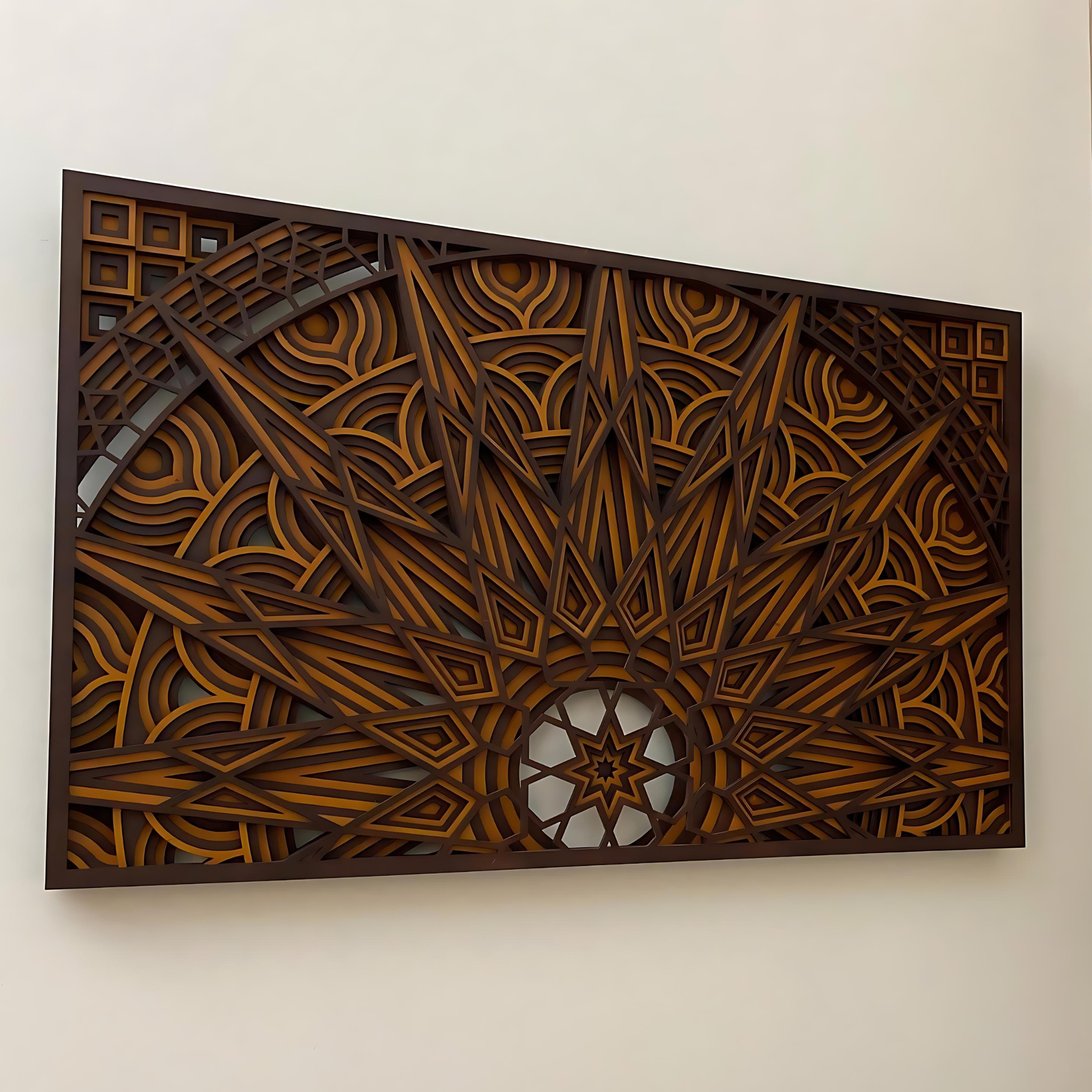 Mandala of Rising Sun