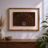 Rising sun Framed