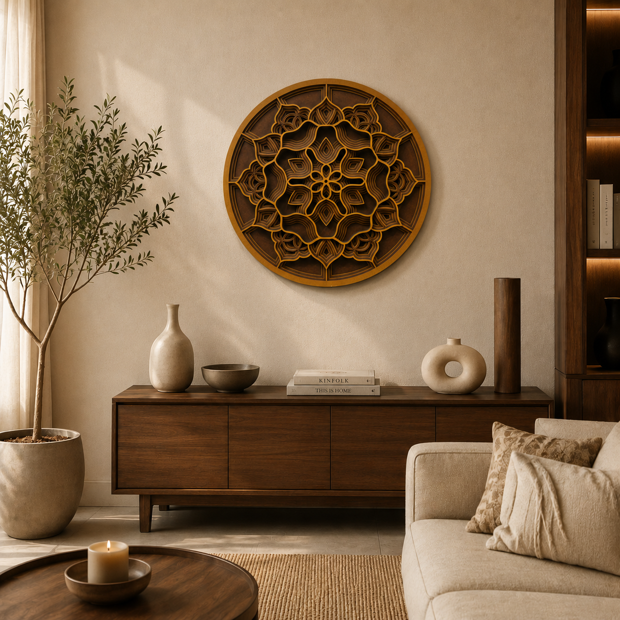 Sacred Lotus Mandala