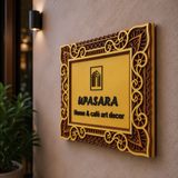 Mandala Name Plate